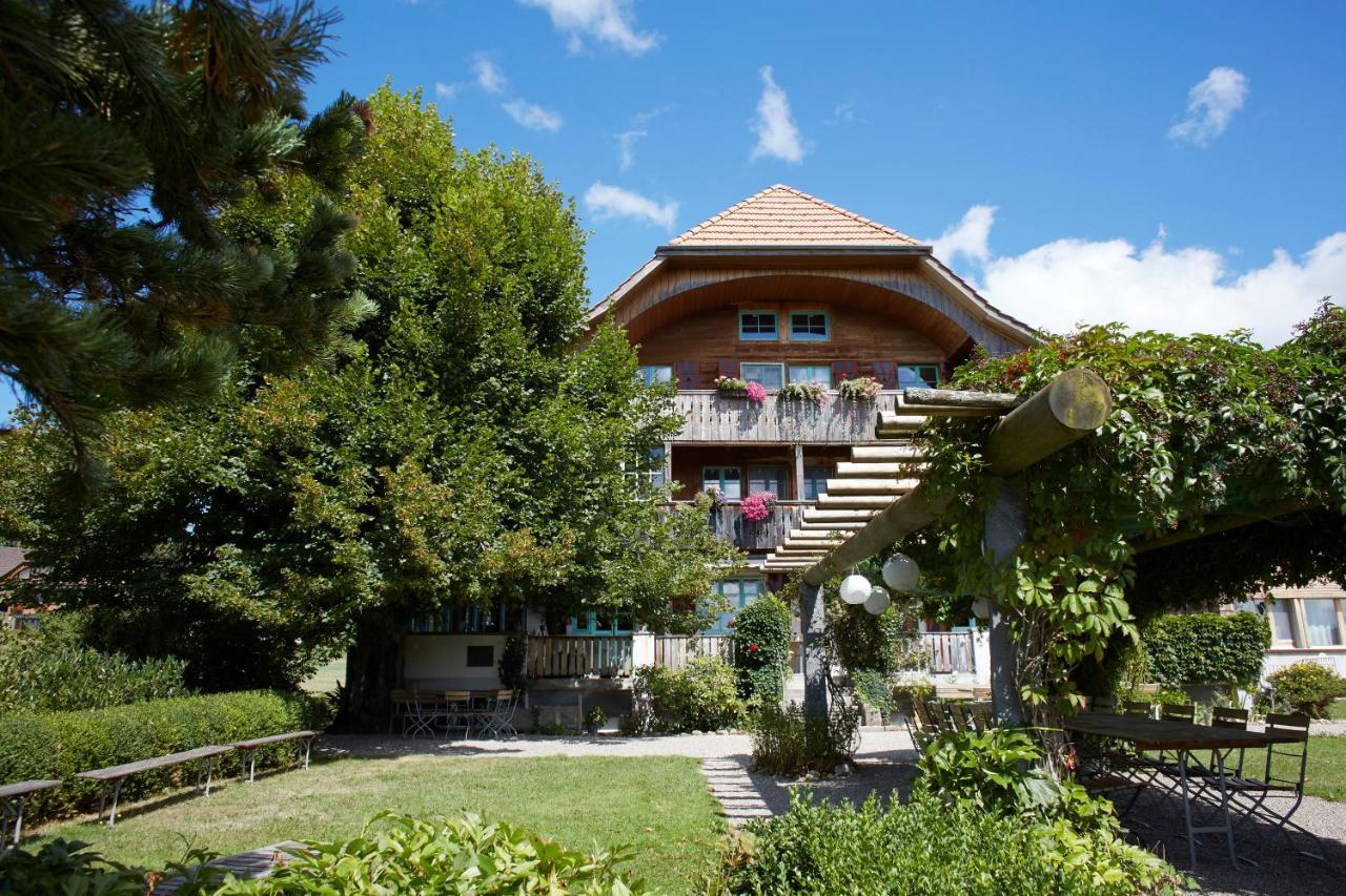 Hotel Bio Garni Moeschberg Grosshochstetten Exterior foto